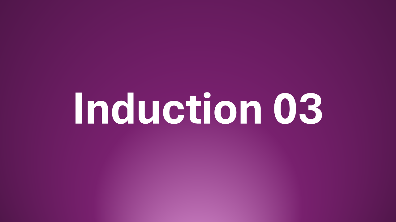 Induction 03 DL-C054