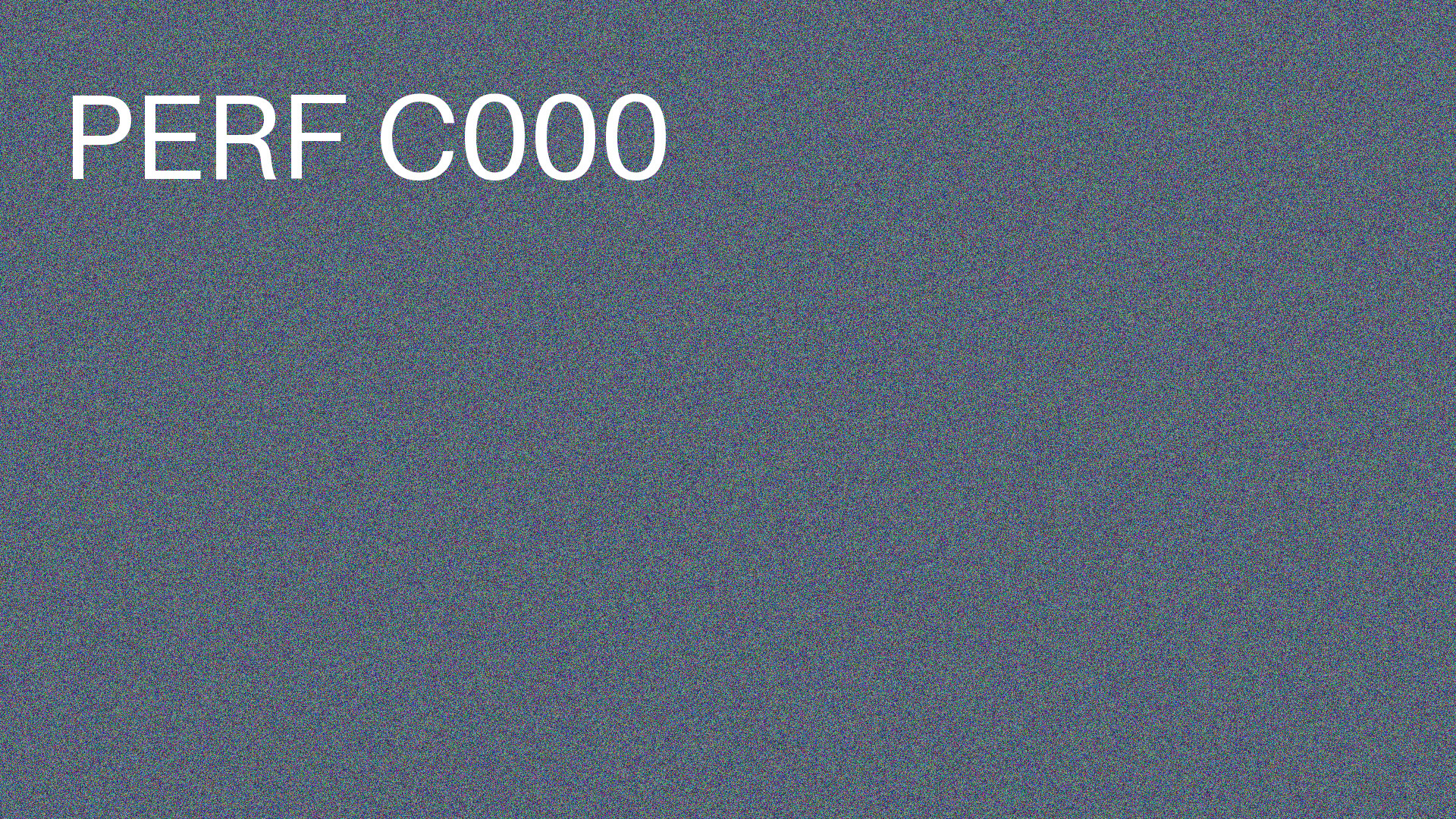 Perf Course 000 C000