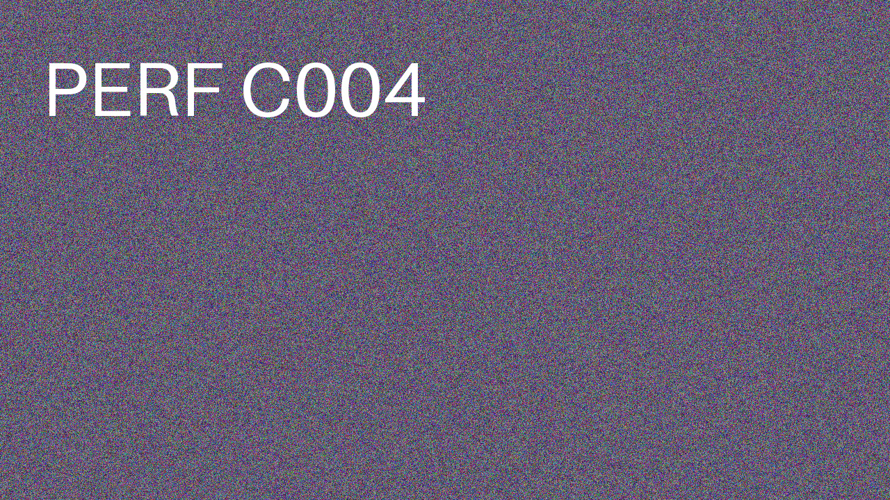Perf Course 004 C004