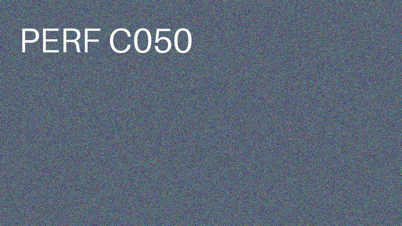 Perf Course 050 C050