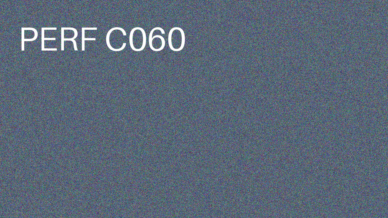Perf Course 060 C060