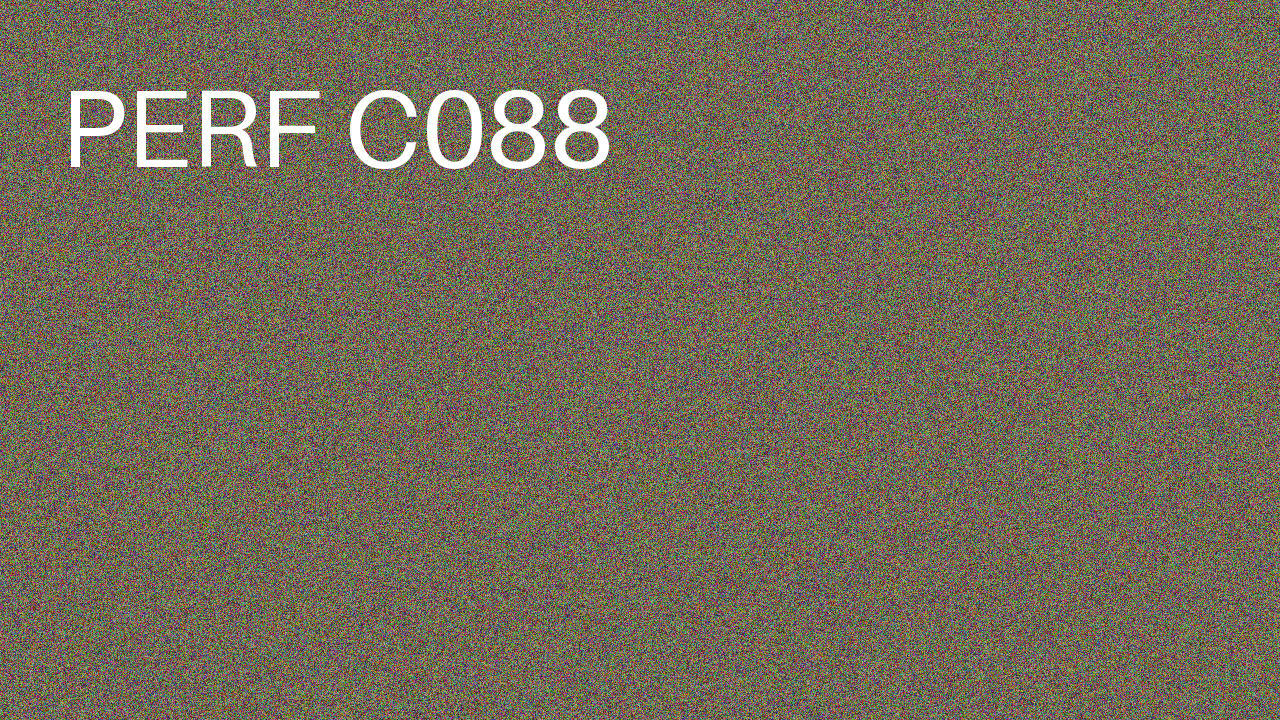 Perf Course 088 C088
