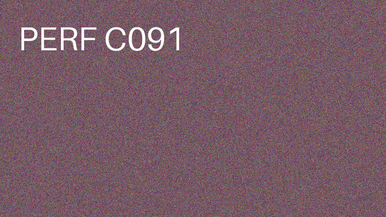 Perf Course 091 C091
