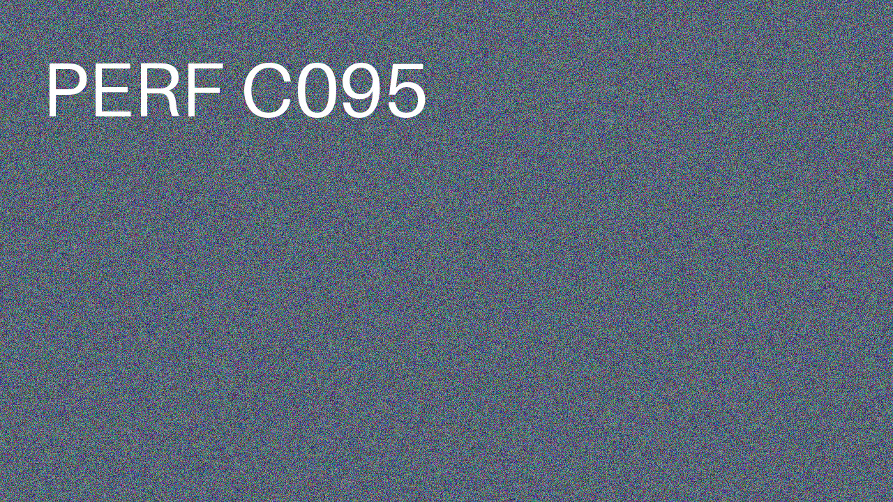 Perf Course 095 C095