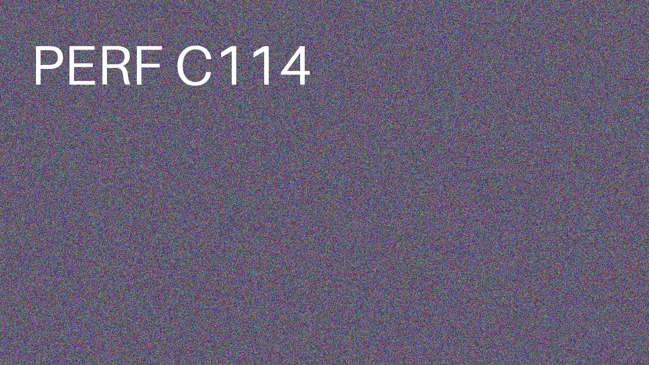 Perf Course 114 C114