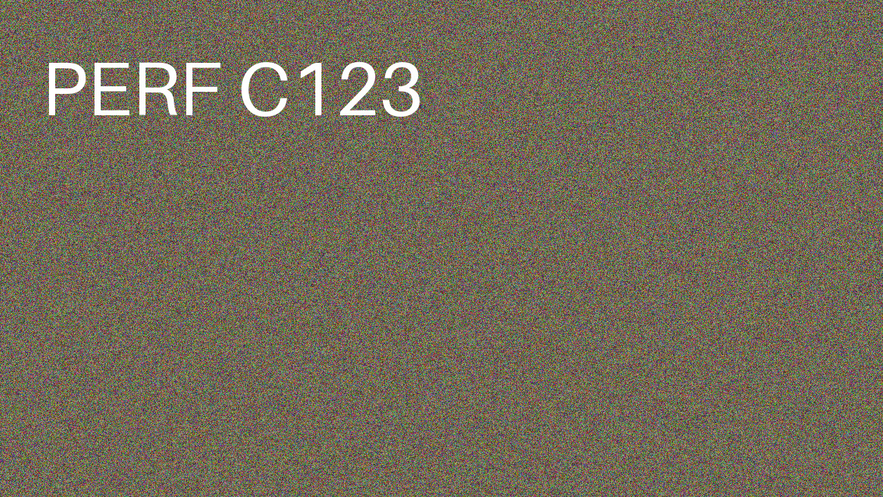 Perf Course 123 C123