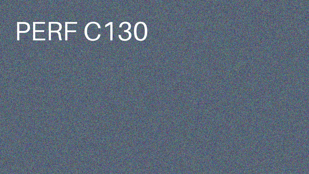Perf Course 130 C130