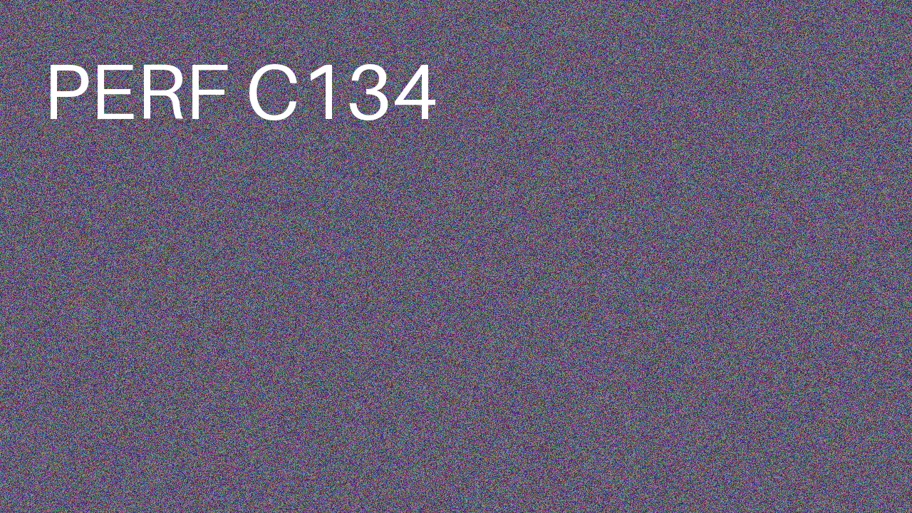 Perf Course 134 C134