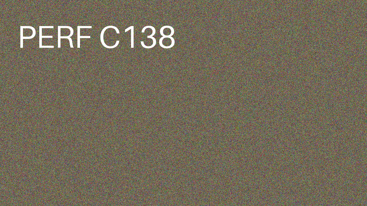 Perf Course 138 C138