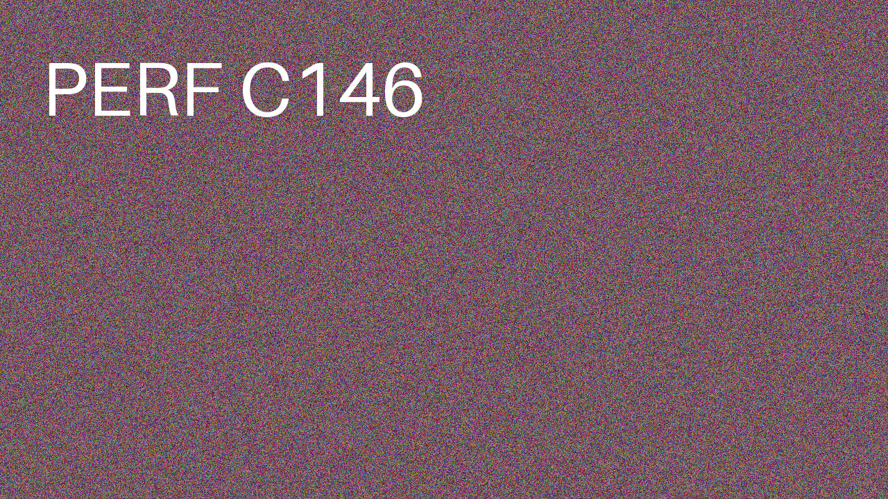 Perf Course 146 C146
