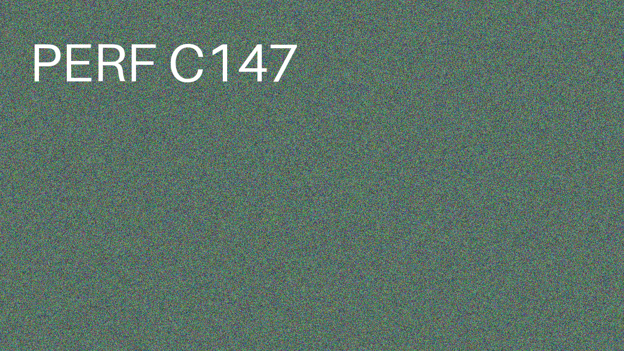 Perf Course 147 C147
