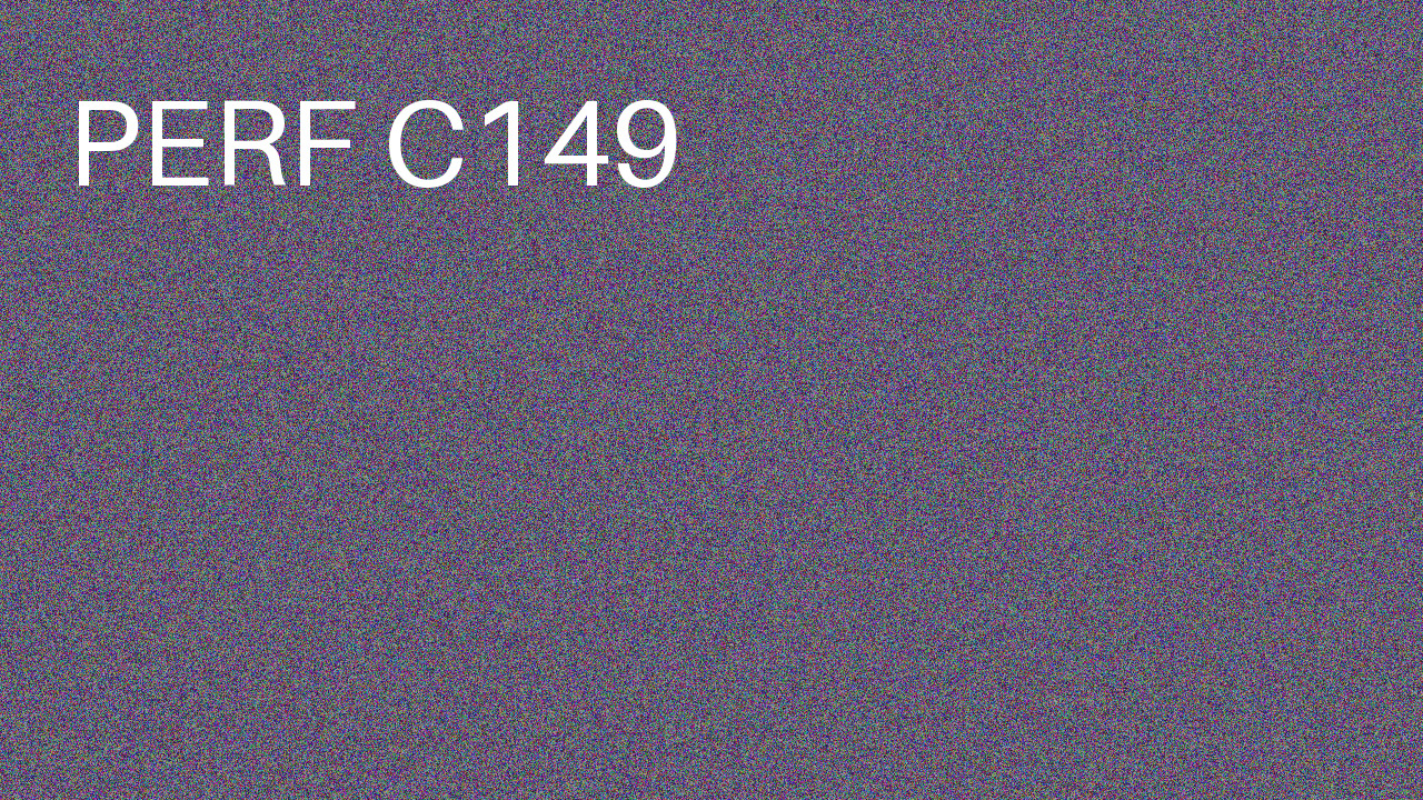 Perf Course 149 C149