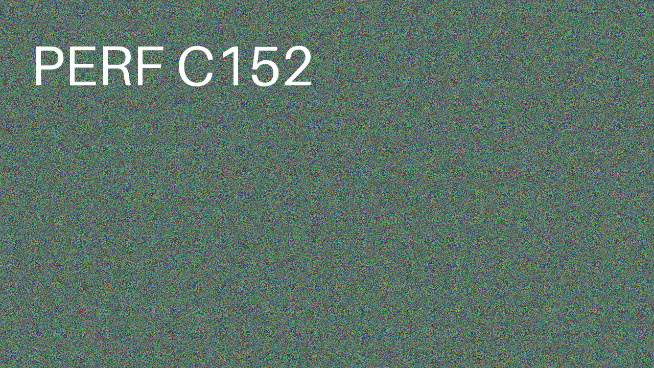 Perf Course 152 C152