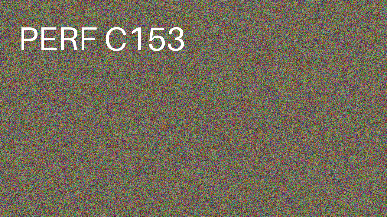 Perf Course 153 C153