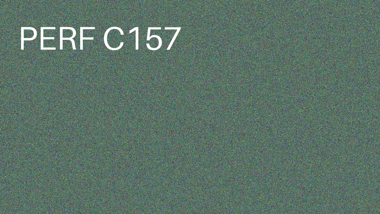 Perf Course 157 C157
