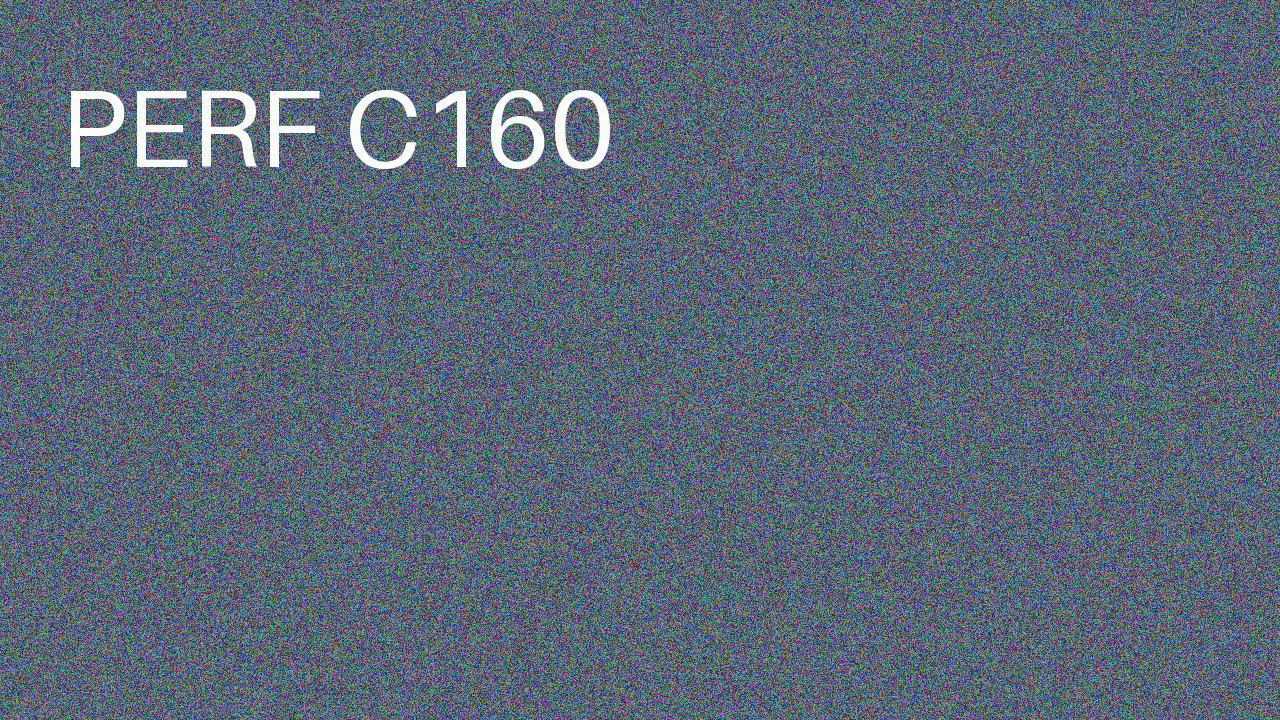 Perf Course 160 C160