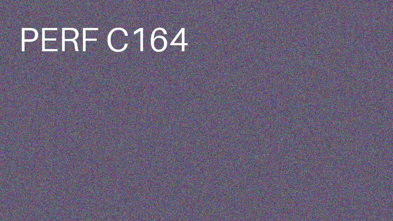 Perf Course 164 C164
