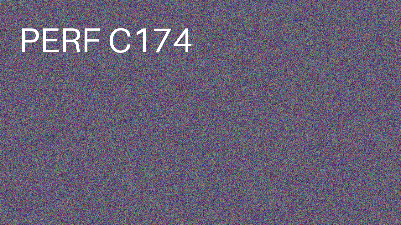 Perf Course 174 C174