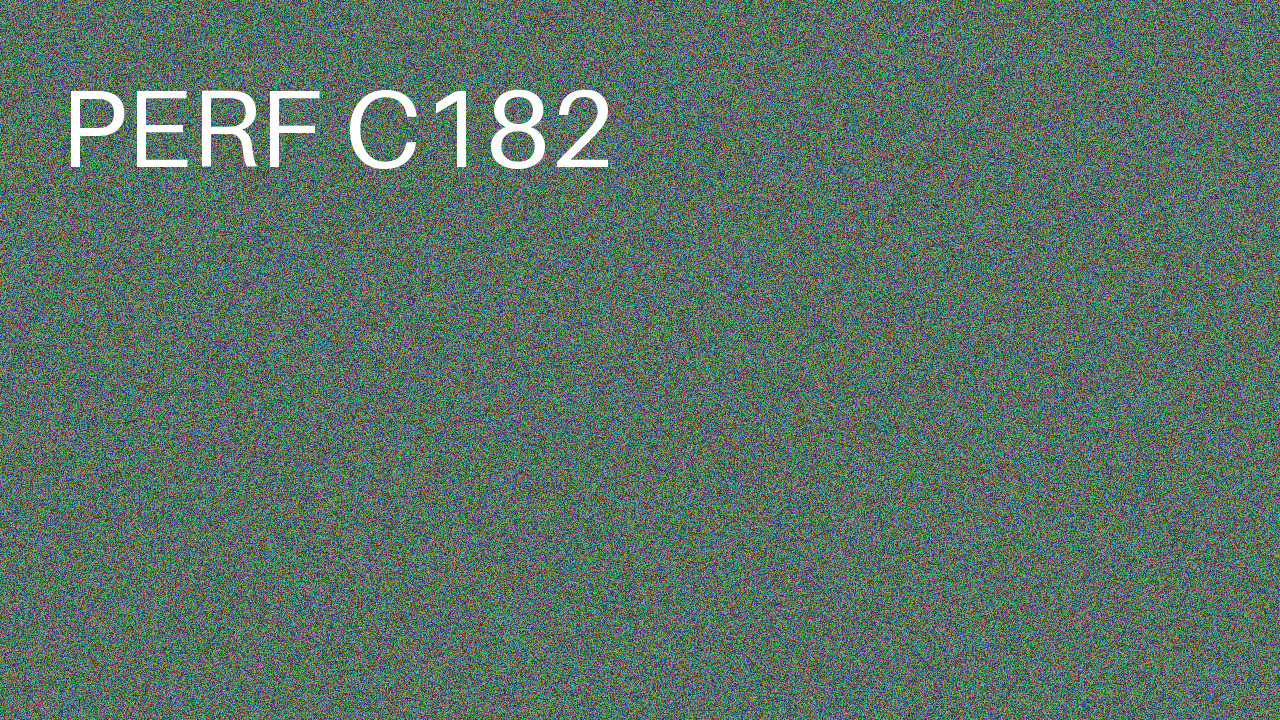 Perf Course 182 C182