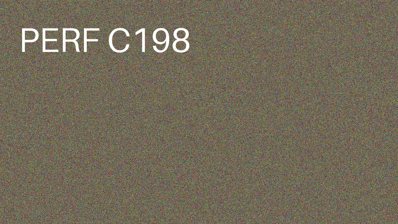 Perf Course 198 C198