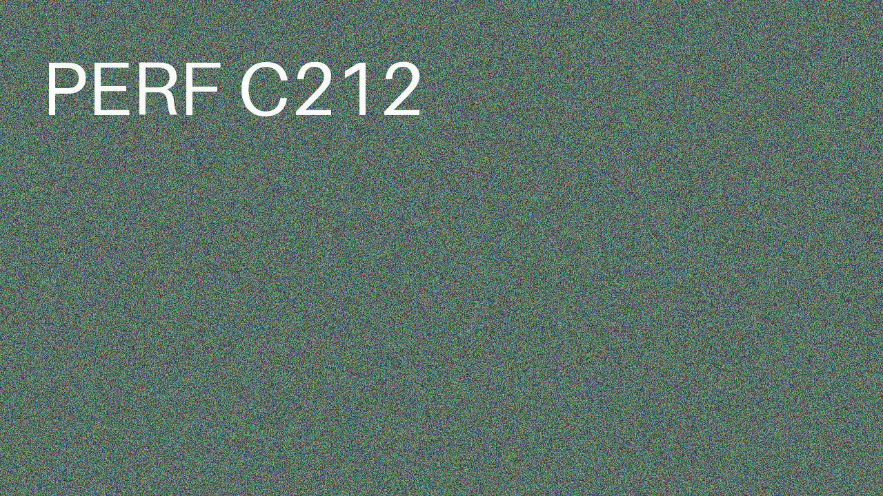 Perf Course 212 C212