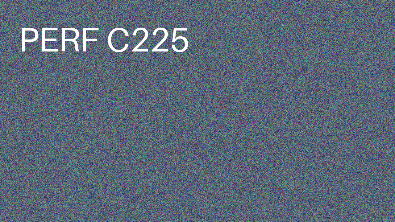 Perf Course 225 C225