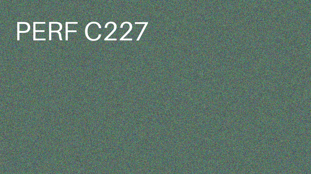 Perf Course 227 C227