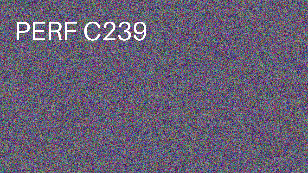 Perf Course 239 C239