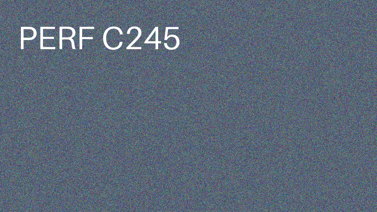 Perf Course 245 C245