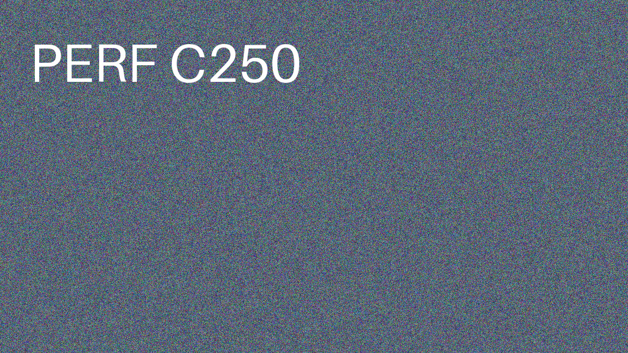 Perf Course 250 C250