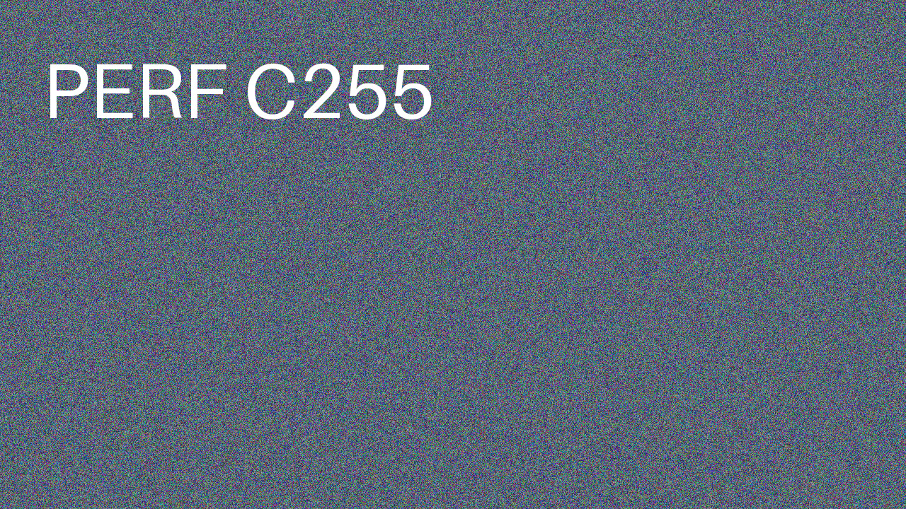 Perf Course 255 C255