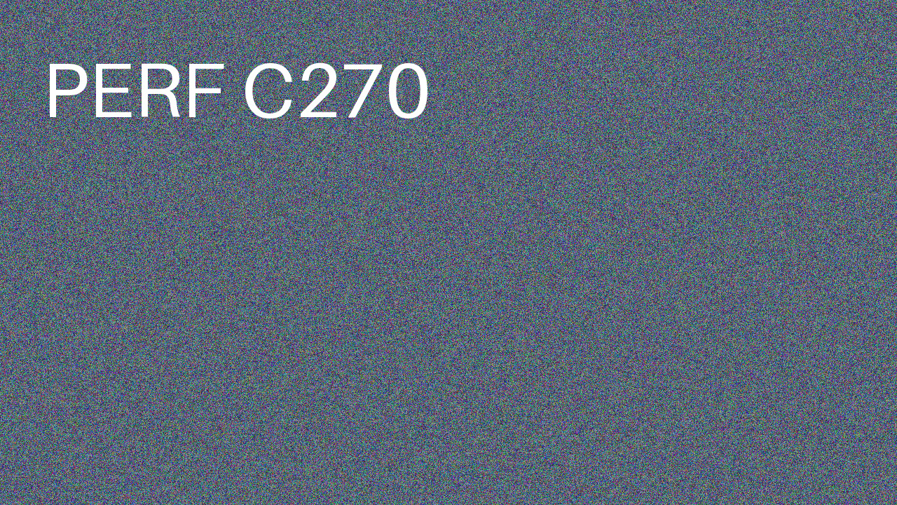 Perf Course 270 C270