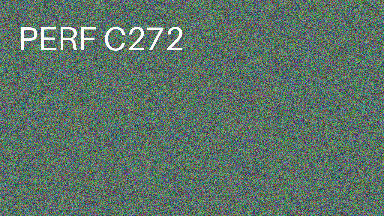Perf Course 272 C272