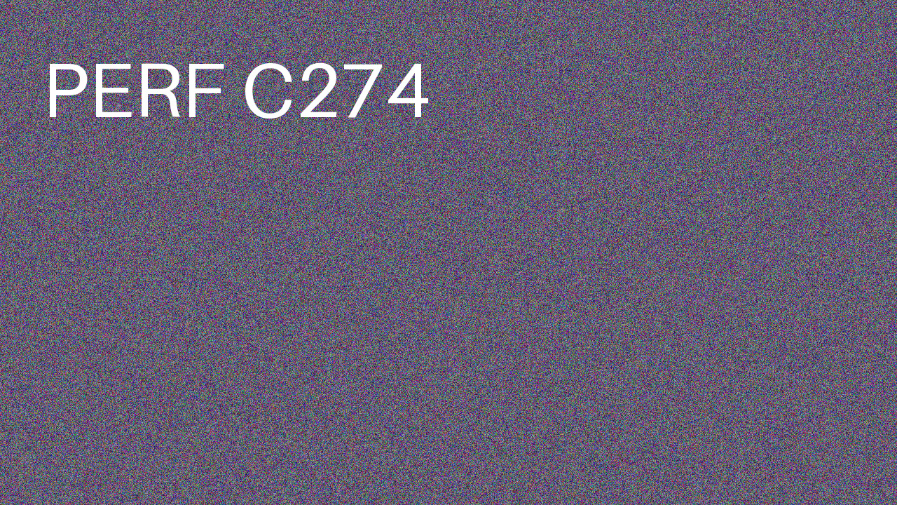 Perf Course 274 C274