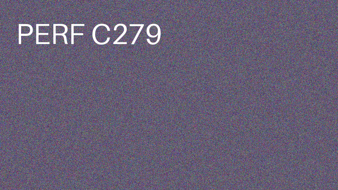 Perf Course 279 C279