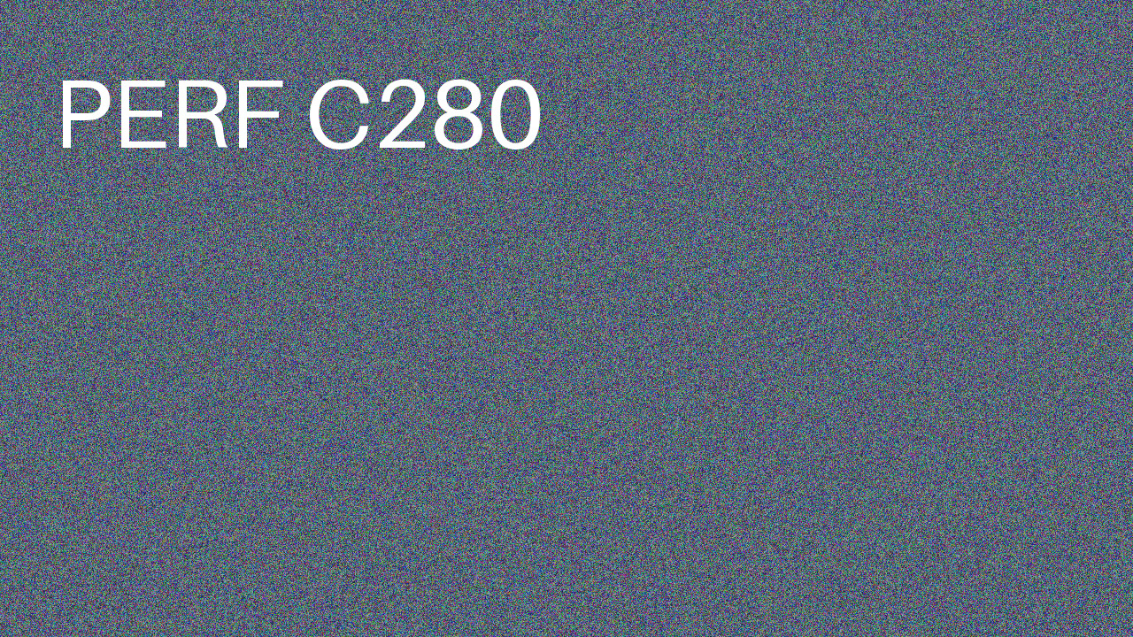 Perf Course 280 C280