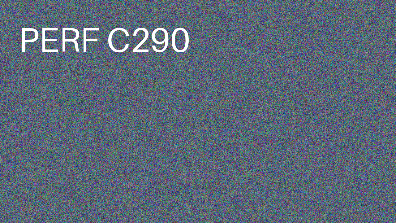 Perf Course 290 C290